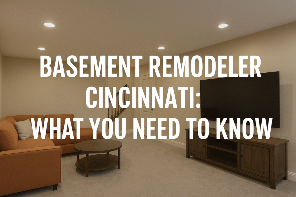 Basement Remodeler Cincinnati