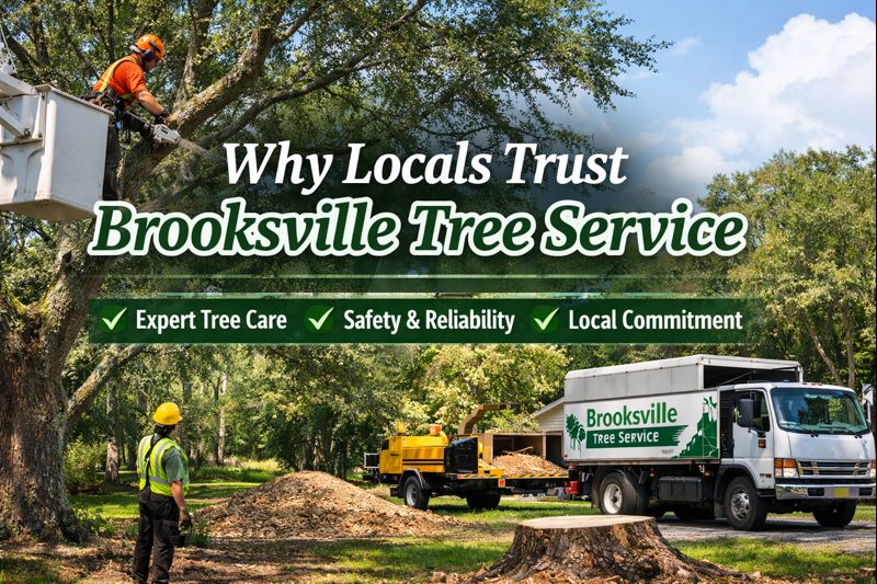 Why Locals Trust Brooksville Tree Service