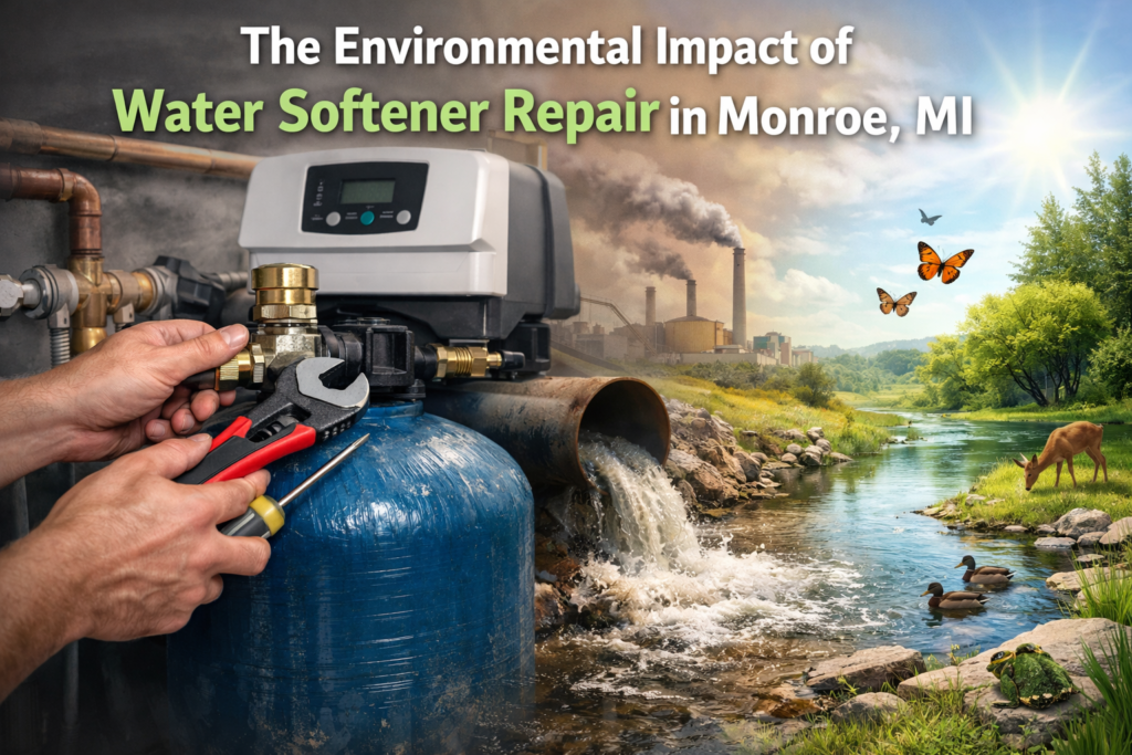 water softener repair Monroe MI