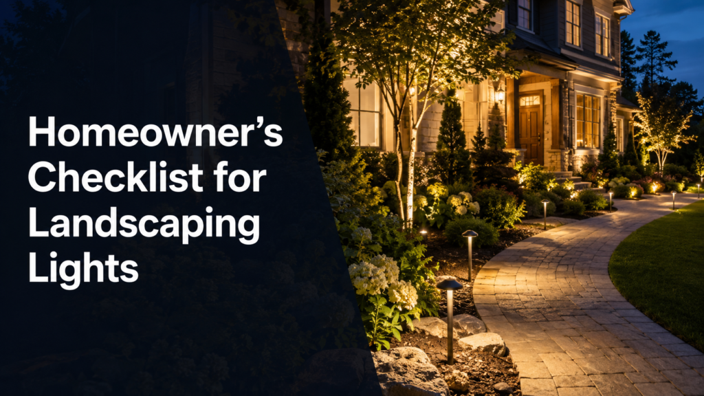 Homeowner’s guide to landscape lighting