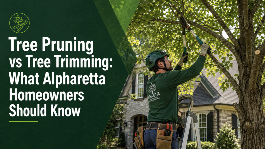 tree pruning vs tree trimming
